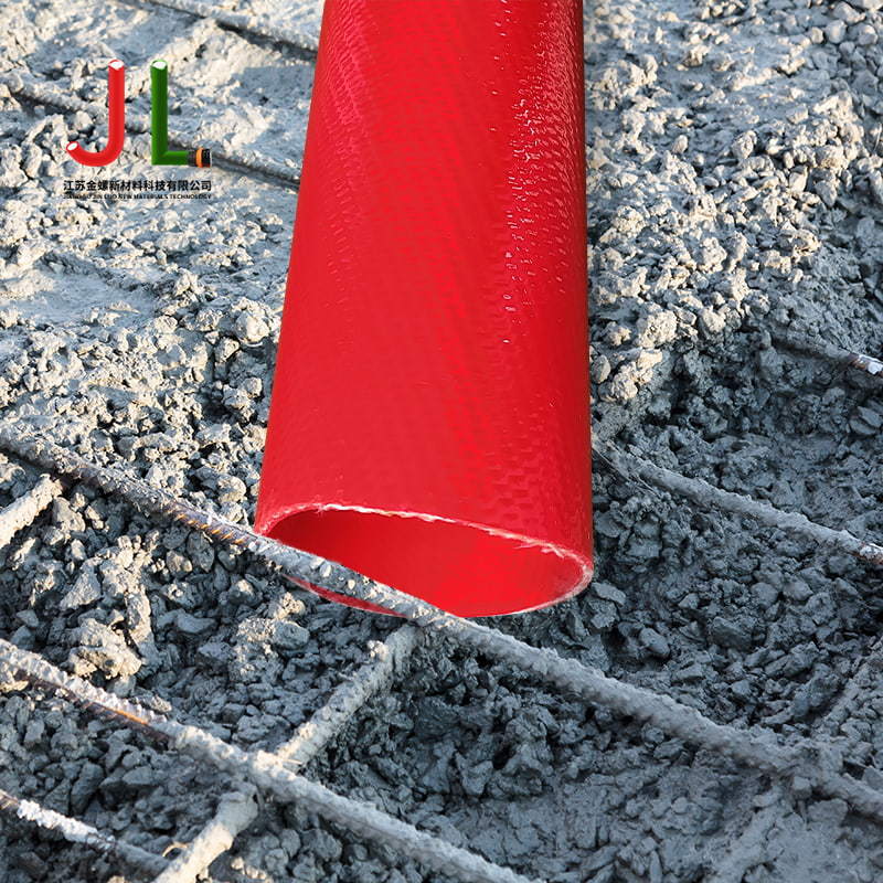Polyuretanová pumpovací hadice Jinluo – flexibilní polyuretanová stavební hadice pro čerpání betonu
