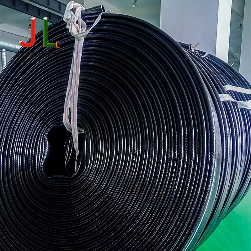 Jinluo Heavy-Duty polyuretanová tlaková hadice – Ohebné zesílené TPU ploché trubky